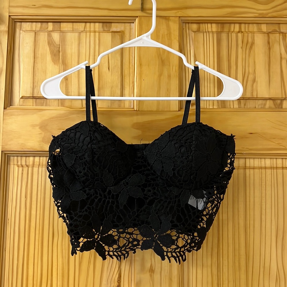 Crochet crop top